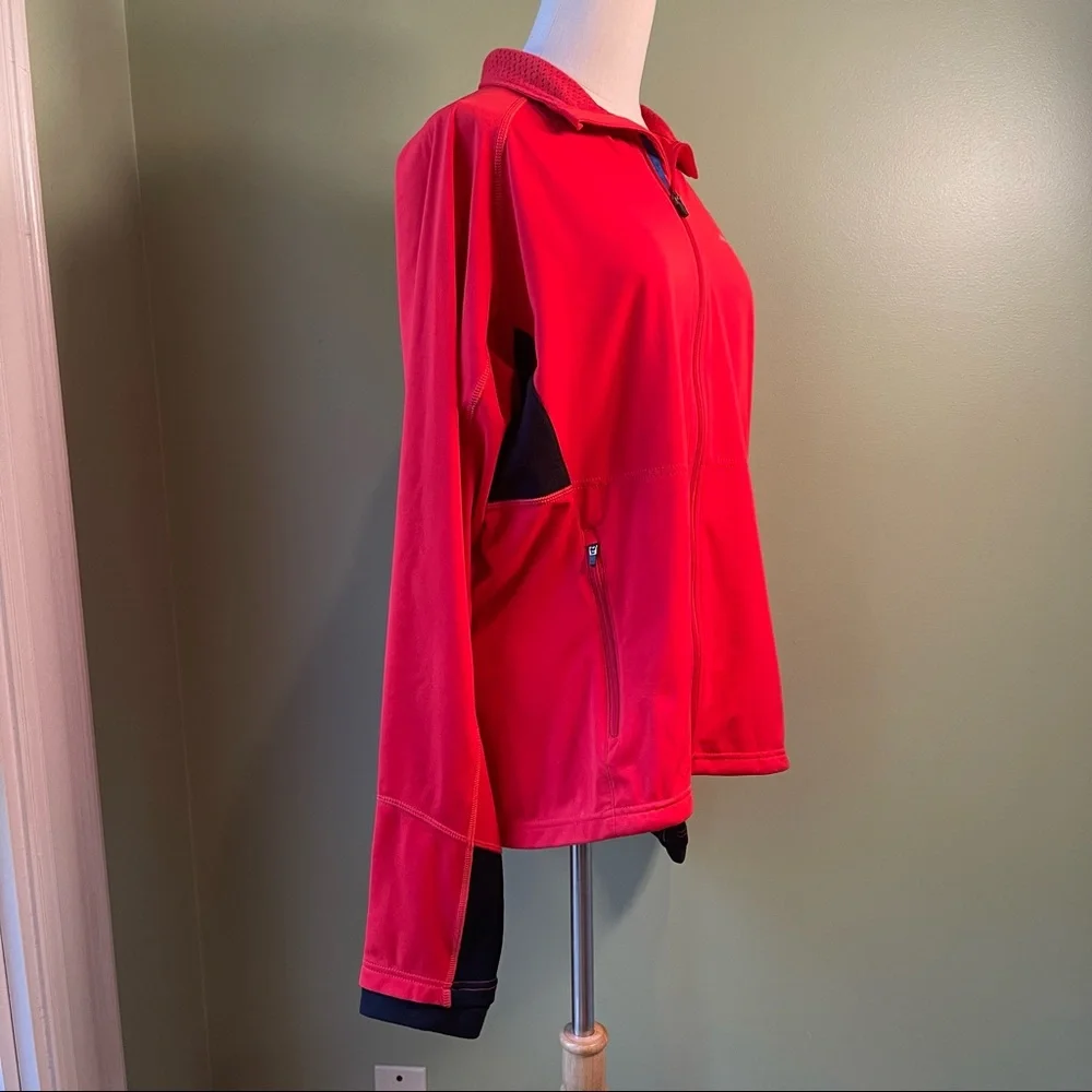 Patagonia Men’s Red Wind Shield Zip Front Jacket - Size Medium